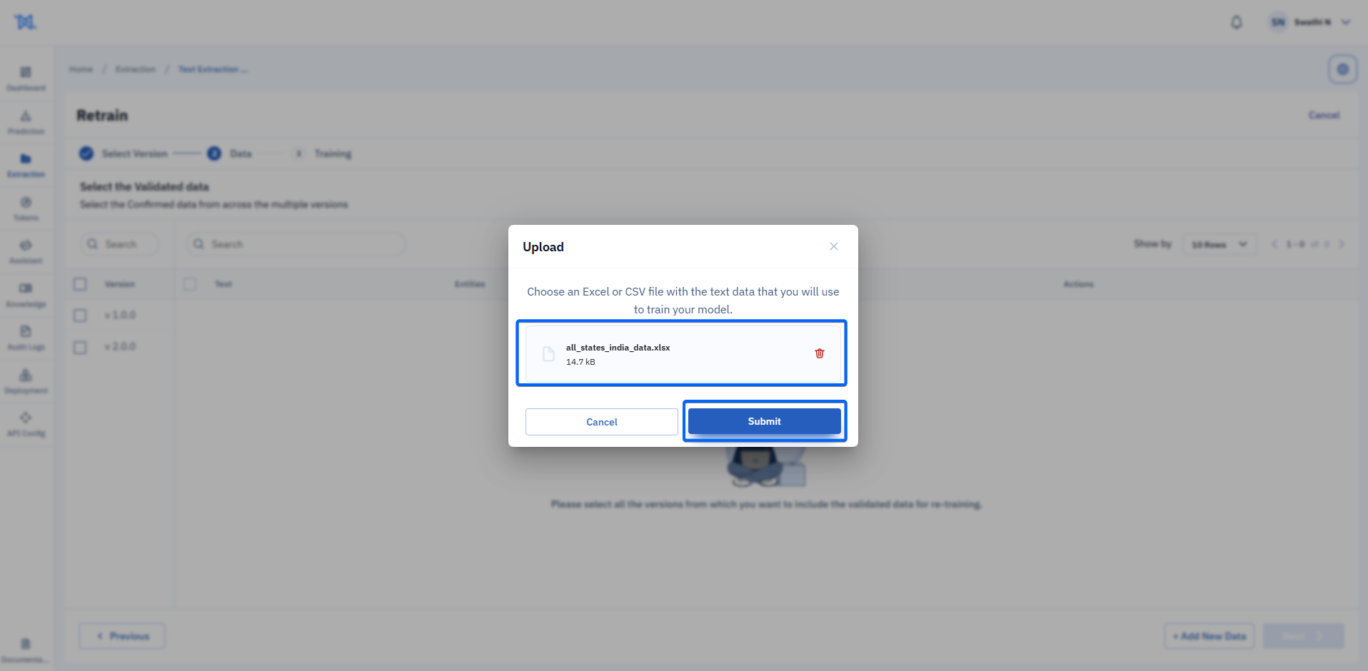 Retrain Button Articles