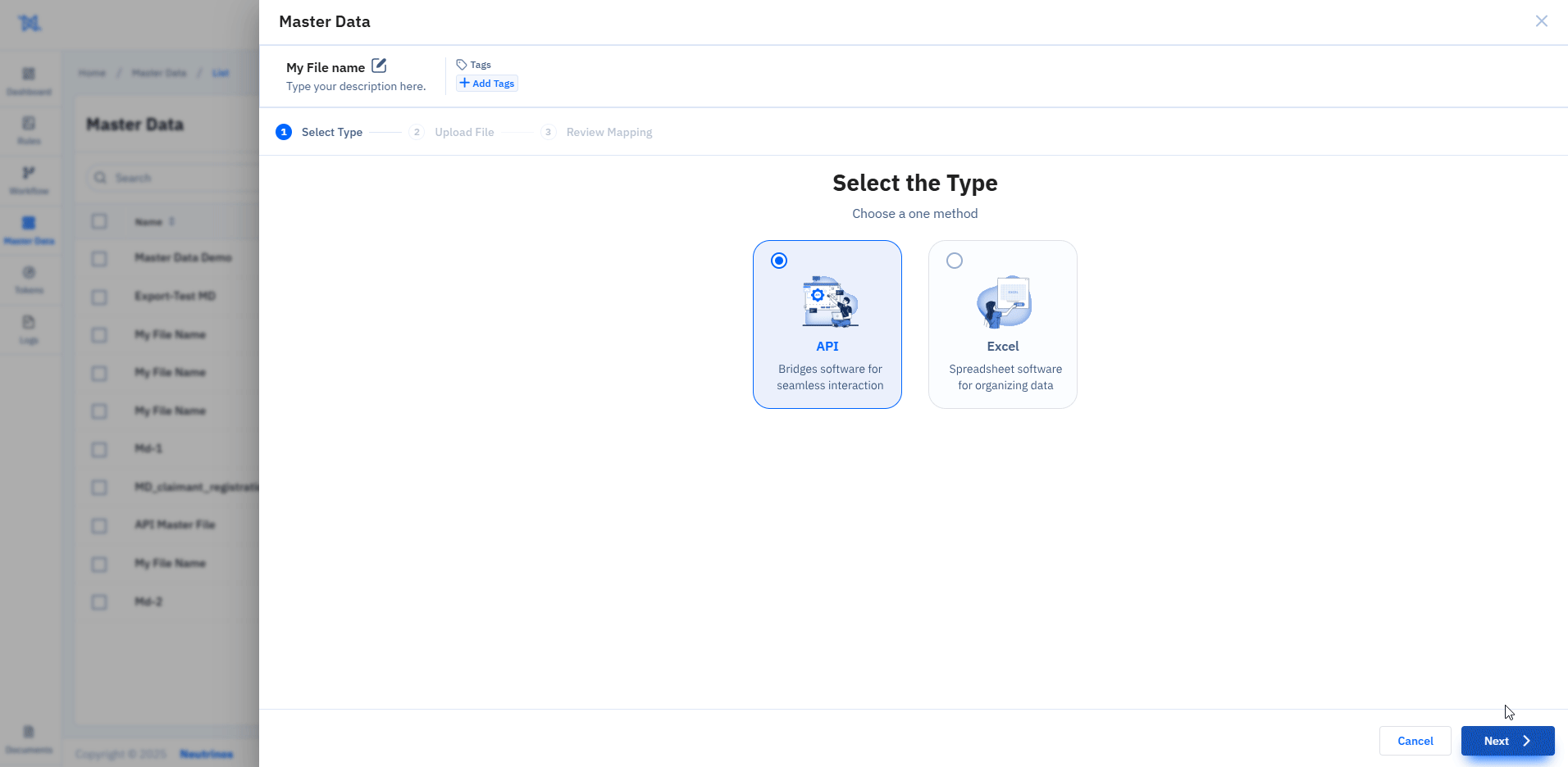 Master Data Setup Articles