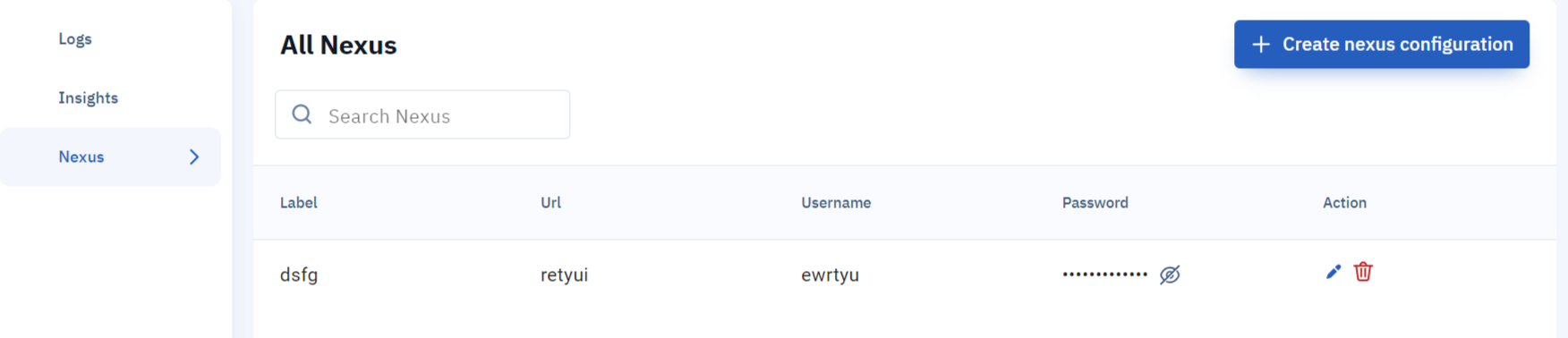 Nexus Configuration Articles
